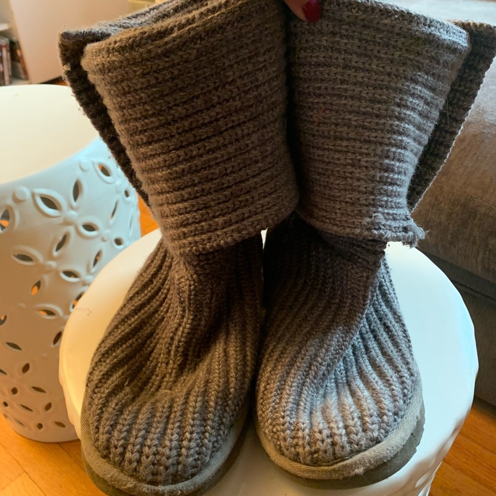 Knit Ugg boots